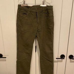 Raleigh Denim - Alexander Stretch //34 - Dark Green